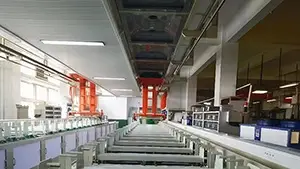 Гальваническая линия барабанного типа для покрытия электрокомпонентов